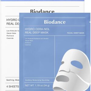 BIODANCE Hydro Cera-nol Real Deep Mask, Overnight Hydrogel Mask