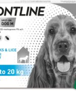 FRONTLINE Plus Flea & Tick Treatment for Medium Dogs - 6 Pipettes