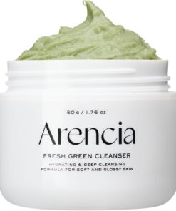 Arencia Korean Rice Mochi Face Cleanser & Daily Scrub - Moisturizing, Brightening & Deep-Cleansing