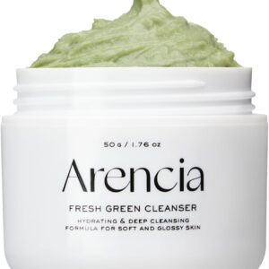 Arencia Korean Rice Mochi Face Cleanser & Daily Scrub - Moisturizing, Brightening & Deep-Cleansing