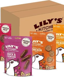 Lily's Kitchen Dog Treats Multipack (8 x 70g), 0.68 Kg