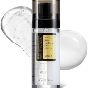 COSRX Niacinamide 5% + Snail Mucin 74% Dual Essence, Anti aging Face Serum for Dull Skin